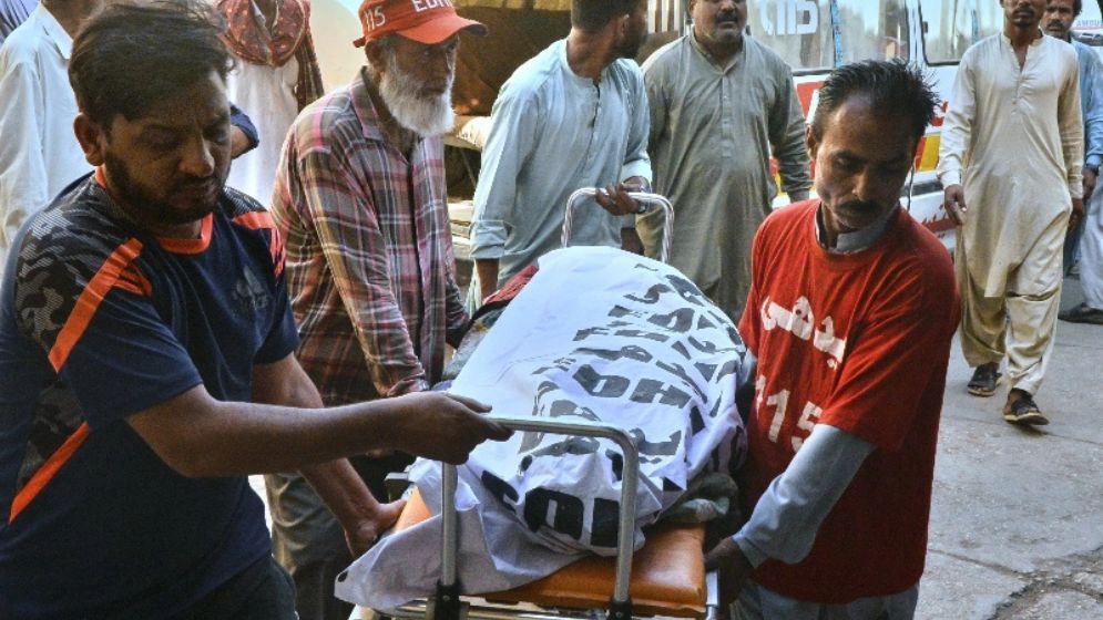 17 dead, 10 injured in Pakistan as van hits parked bus