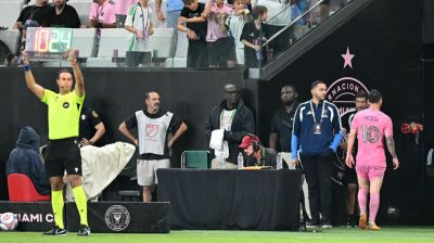 Messi exits MLS game in injury scare ahead of WC