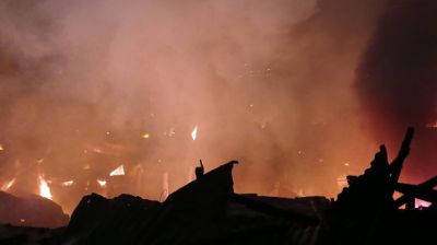 Fire breaks out at Kalshi slum in Pallabi