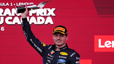 Verstappen happy to be on podium again but rails against F1 rules