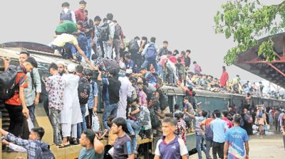 Eid travel disrupted by rain, gridlock, fare hikes