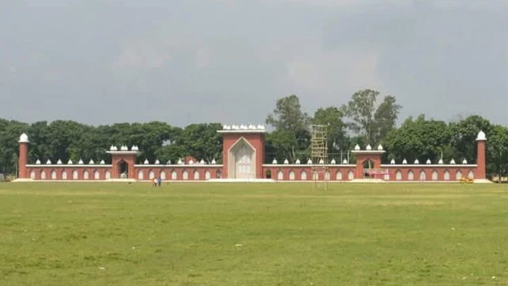 Dinajpur Gor-e-Shahid Eidgah Maidan ready to host largest Eid congregation