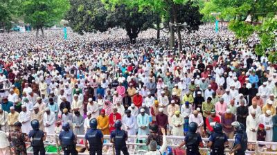 Historic Sholakia Eid congregation at 9am