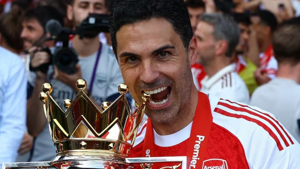 Arteta targets UCL title to crown Arsenal rebuild
