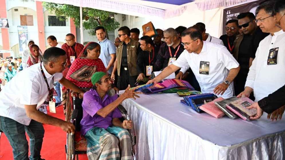 Zia’s death anniversary: PM distributing clothes, food among poor