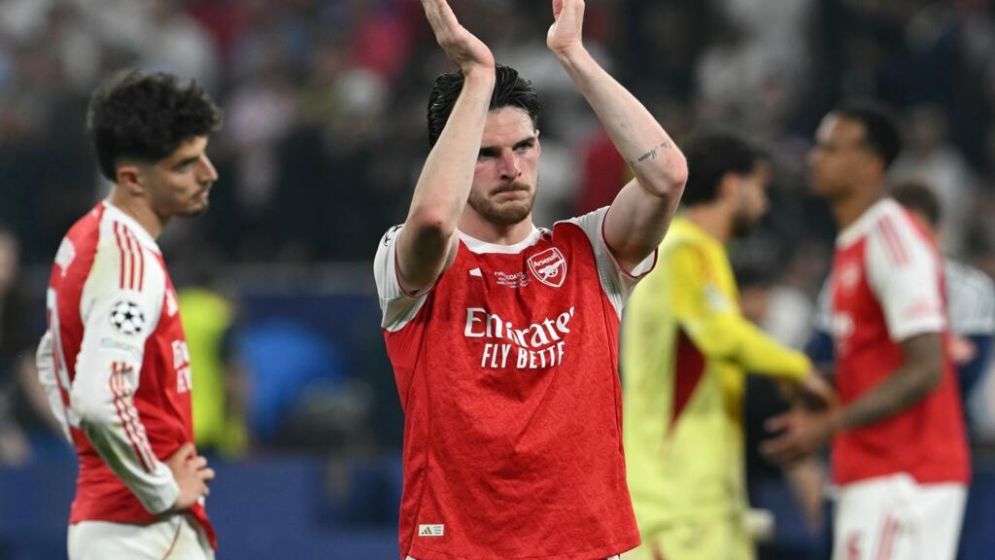 UCL heartbreak just the start for Arsenal: Rice