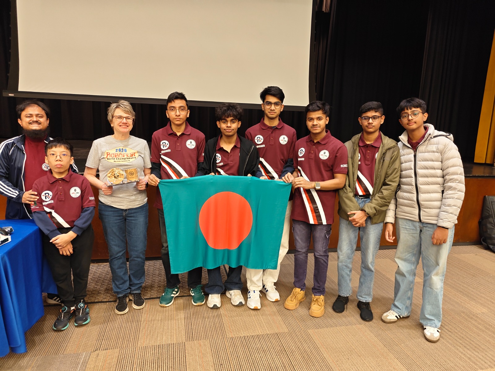 Bangladesh team wins award at Robofest 2026 World Championship in US