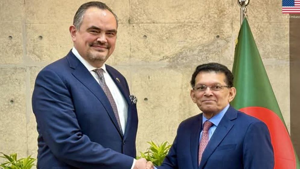 US Ambassador Christensen congratulates Khalilur Rahman