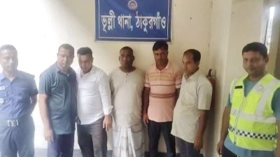 Jubo Dal leader among 5 arrested over currency forgery in Thakurgaon