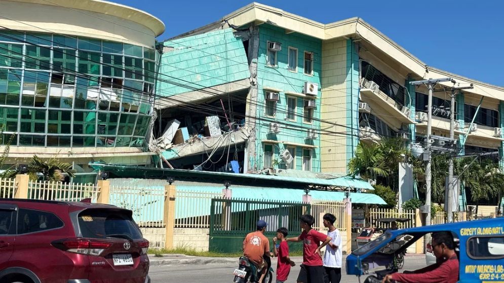 Eight reported dead after magnitude 7.8 quake in Philippines