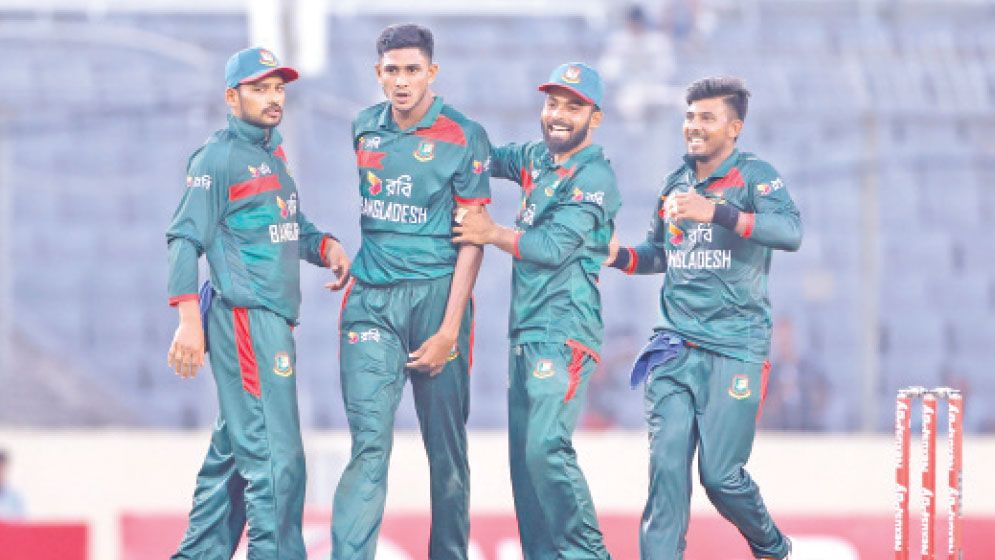 Mosaddek eyes series after historic win