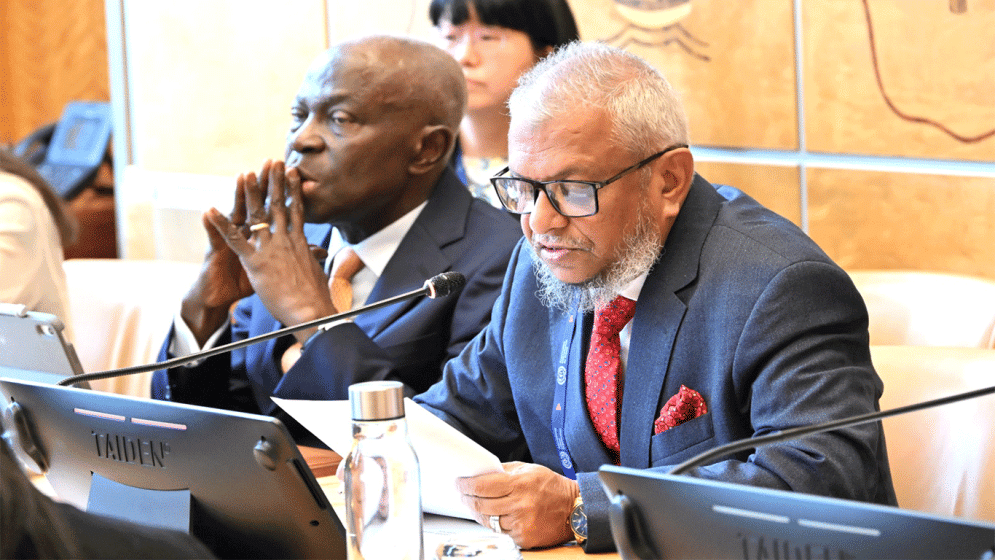 Labour minister vows support for multilateralism at ILO event