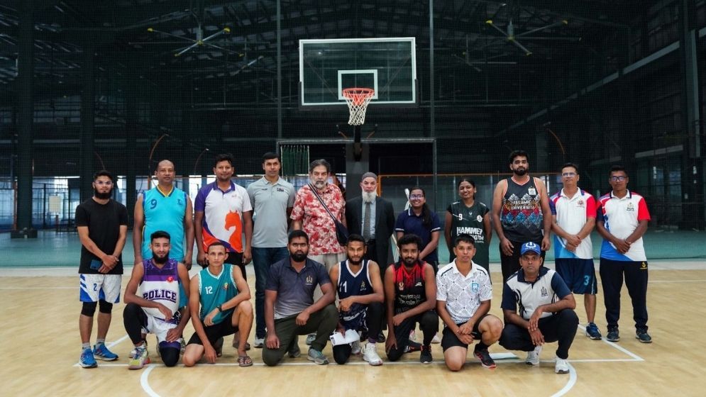 Basketball referee and table officials clinic held at Bashundhara Sports City