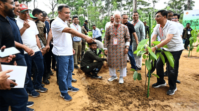 PM rolls out nationwide programme to plant 25 crore trees