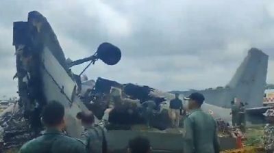 Five killed in India military transport plane crash