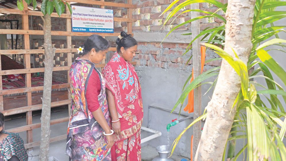 Coastal women transforming lives amid water crisis