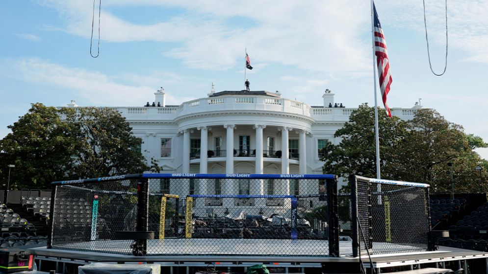 Trump turns 80 with cage fight at White House