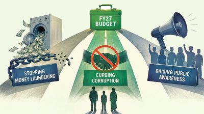 Stopping money laundering, curbing corruption, raising public awareness – 3 ways to implement budget