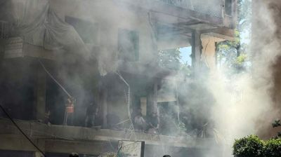 Israel says struck Hezbollah targets in Beirut's southern suburbs