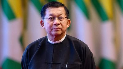 Myanmar's former junta chief kicks off visit to China as civilian president