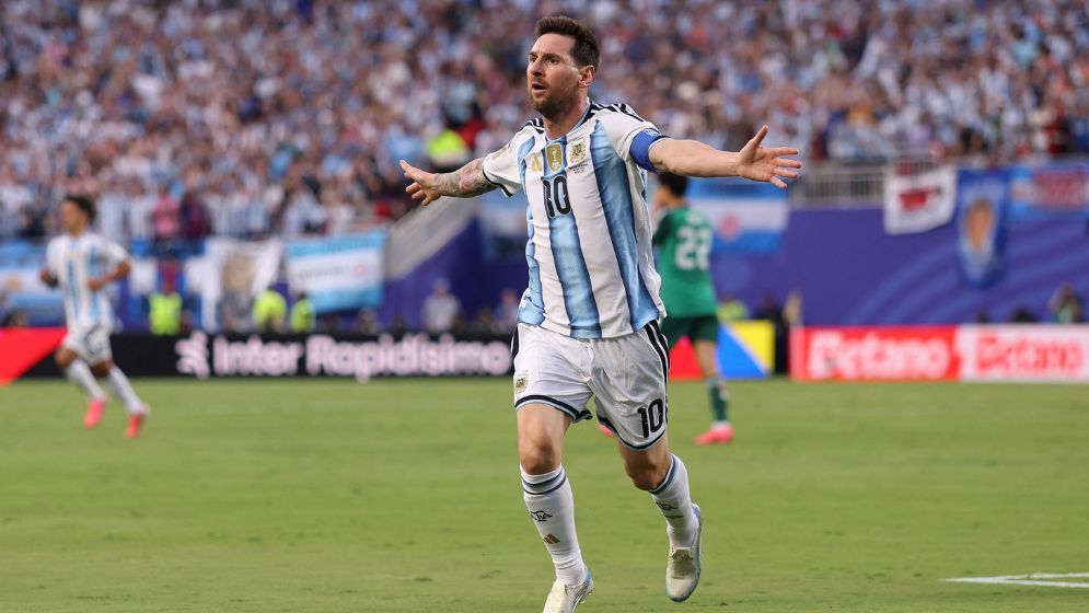 Messi salutes ‘beautiful moment’ after tying World Cup goals record
