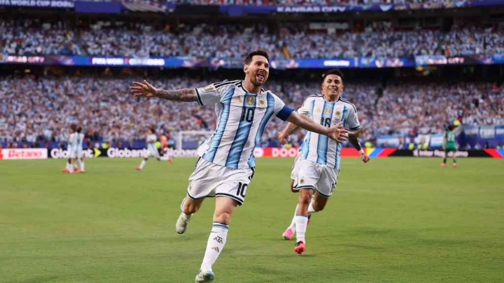 Messi scores first World Cup hat-trick as Argentina cruise past Algeria