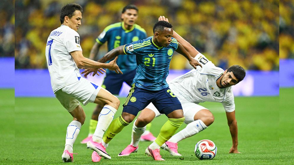 Colombia beat Uzbekistan 3-1 in World Cup group match