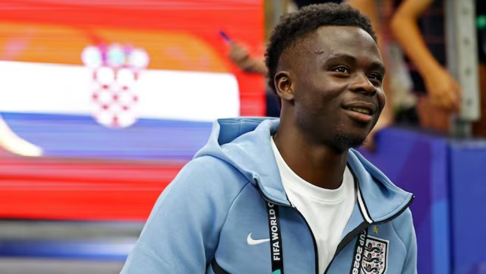 Saka skips training to follow individual programme