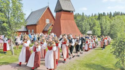 Scandinavia celebrates Midsummer Festival
