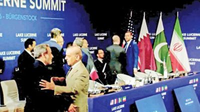 Top Iranian, US officials meet in Switzerland