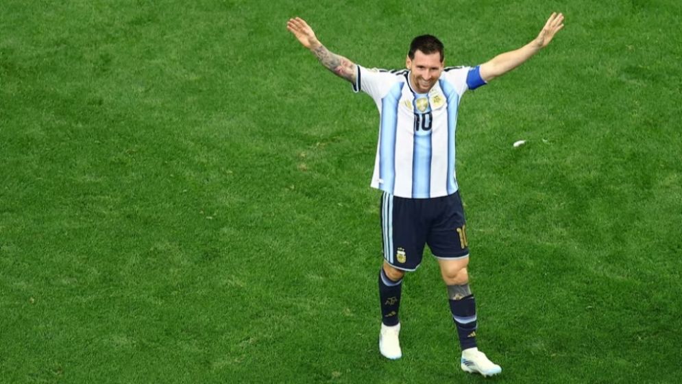 Messi still Argentina's centre of gravity two decades on