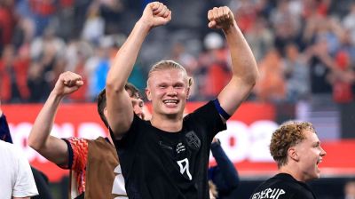 Two-goal Haaland fires Norway into last 32