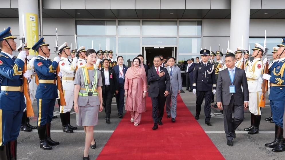 PM leaves Beijing for Dhaka