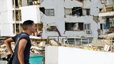Venezuela races to rescue hundreds trapped in rubble after major twin earthquakes