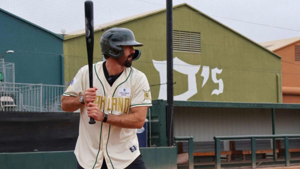 Plunkett turns to baseball, debuts with strikeout