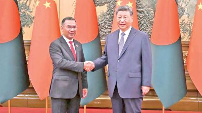 Xi, Tarique agree to deepen bilateral co-op