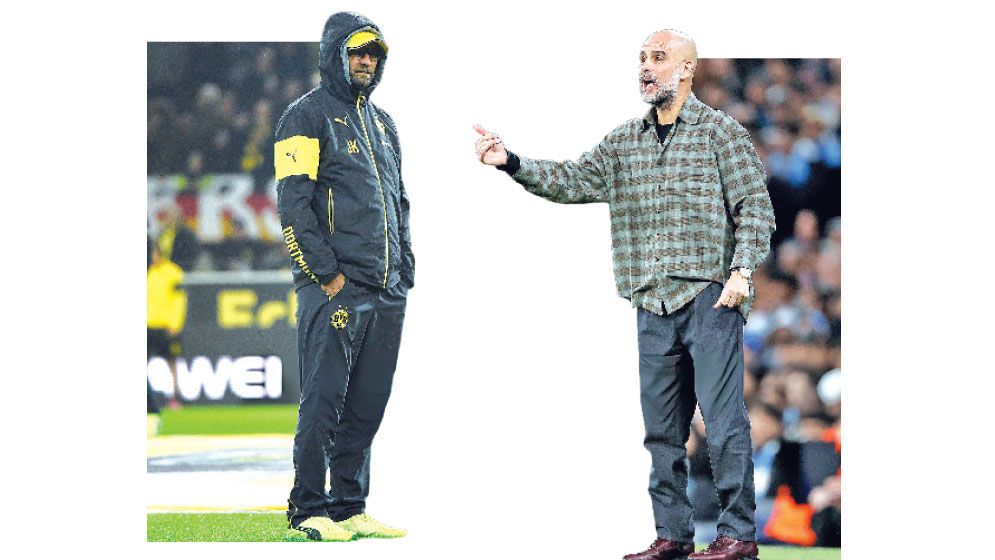 Ghost of Pep and Klopp chasing the World Cup