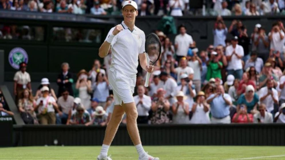 Sinner ‘lucky’ to escape unscathed after Wimbledon fall