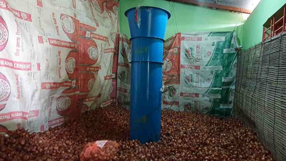Power cuts disrupt storage of record onion harvest in Faridpur