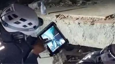 Three-year-old rescued and taken to hospital six days after Venezuela quake