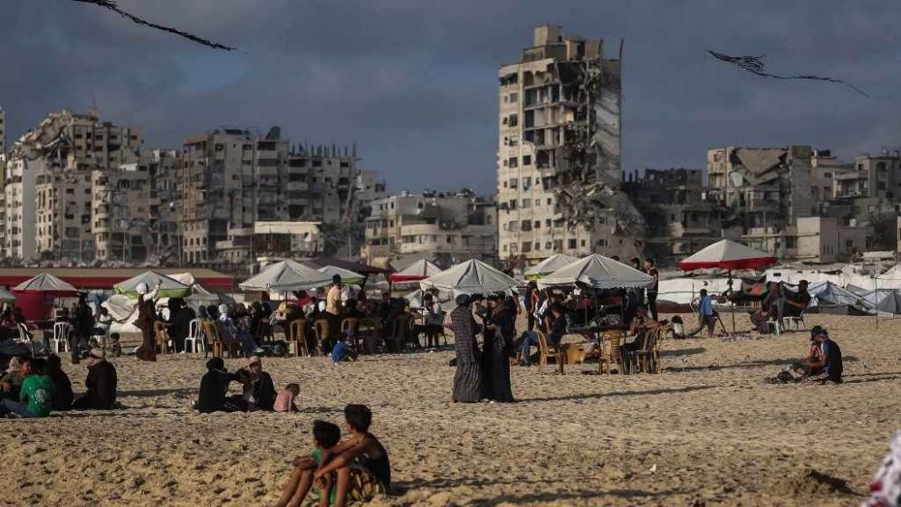 Fate of Gaza Strip eclipsed by Middle East war