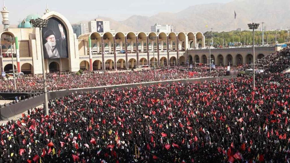Khamenei funeral ceremonies begin as huge crowds gather