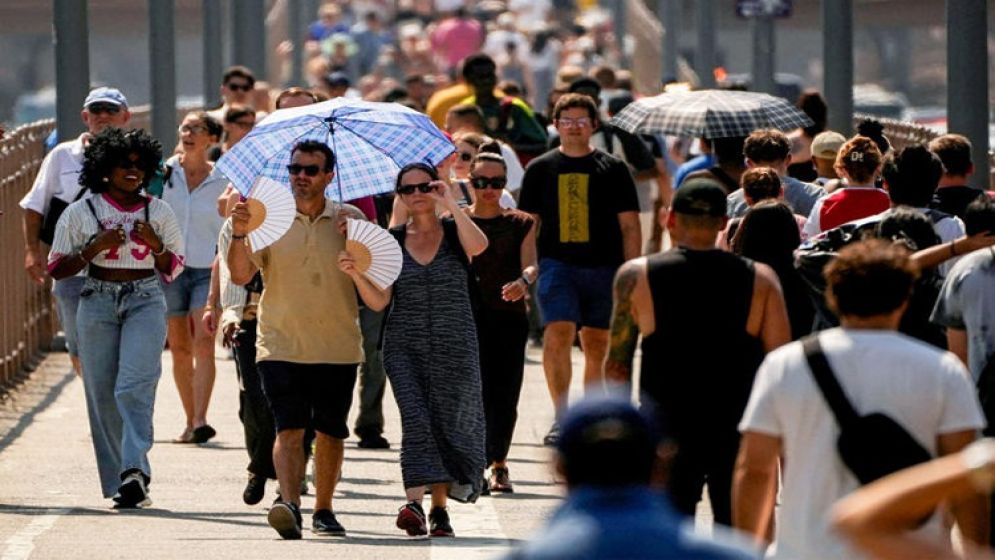 Dangerous heat wave roasts America's big birthday party