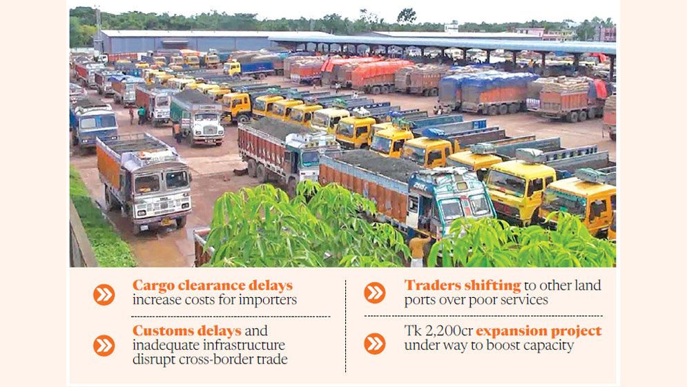 Persistent bottlenecks hit traders at Bhomra Land Port