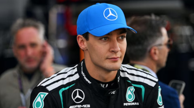 Russell suffers 'weird' crash as he struggles for speed