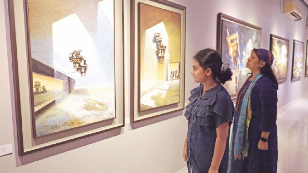 Dreams, reality converge in Zakia Khan Chandana’s latest works