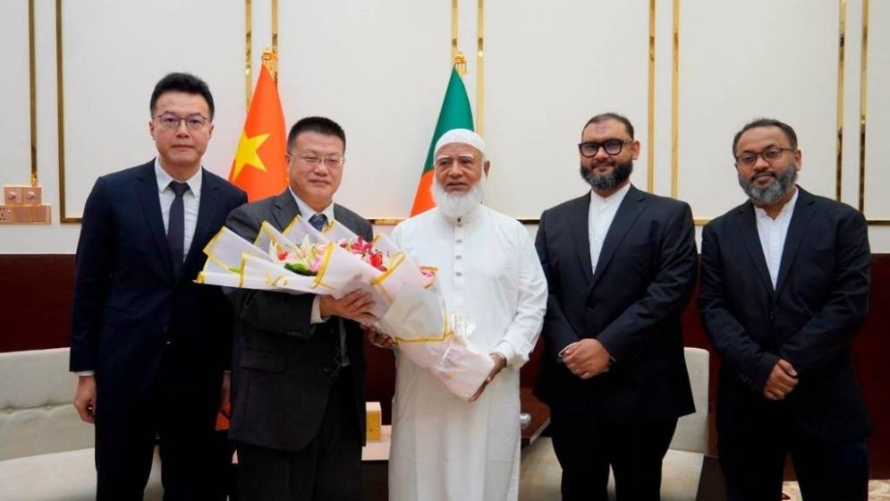 Chinese ambassador meets opposition leader