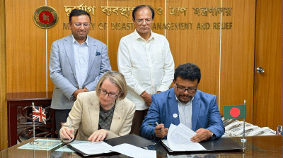 Bangladesh, UK sign MoU on disaster risk management