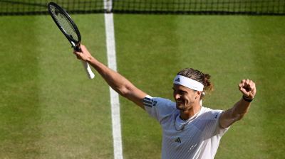 Zverev sees off Fritz to make first Wimbledon semi