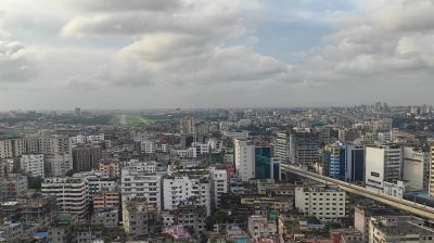 Dhaka's air quality remains moderate amid rain